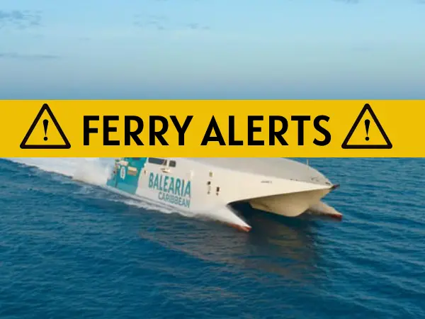 Bimini & Feeport Bahamas ferry Alerts